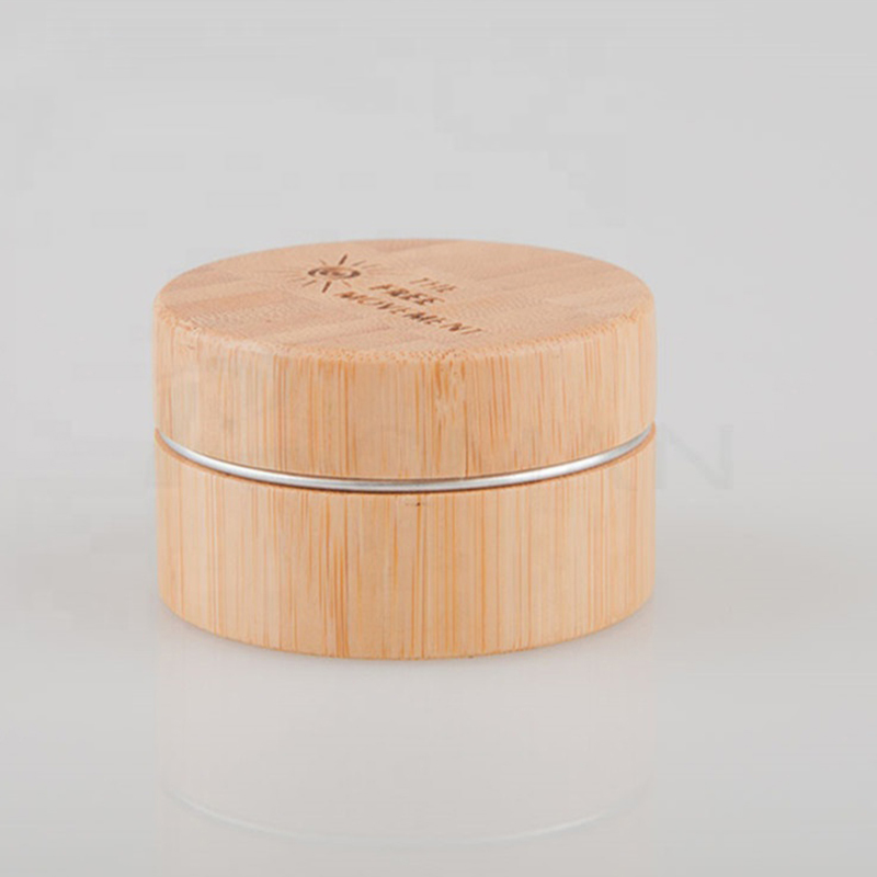5g 15g 30g 50g 100g Kozmetičko pakiranje, bambusova drvena boca za kremu za lice, cilindričnog oblika s unutarnjom aluminijskom posudom 5g 15g 30g 50g 100g Kozmetičko pakiranje, bambusova drvena boca za kremu za lice, cilindričnog oblika s unutarnjom aluminijskom posudom
