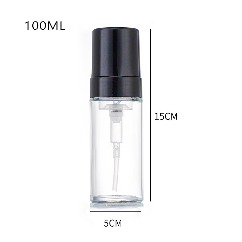 Prazna staklena boca od pjene s pumpicom Prozirna matirana boca za pjenasti sapun za ruke za njegu kože Prazna staklena boca od pjene s pumpicom Prozirna matirana boca za pjenasti sapun za ruke za njegu kože