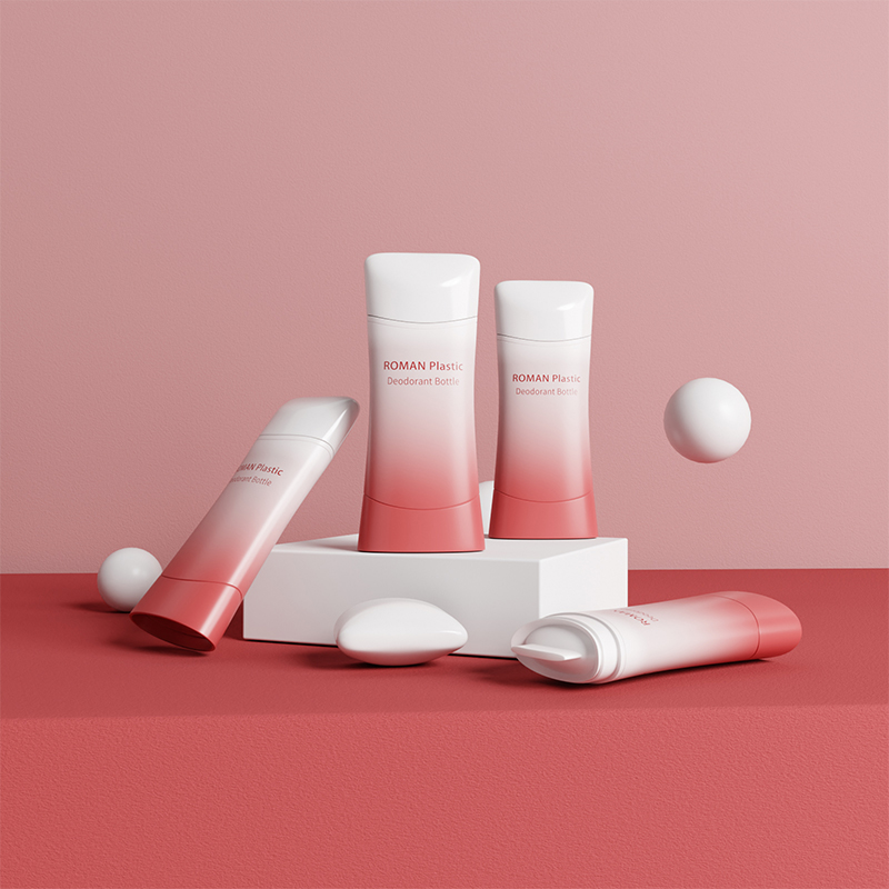 Prazna plastična posuda od 75 ml Roll-on gela za zaštitu od sunca, tuba, plastično pakiranje dezodoransa