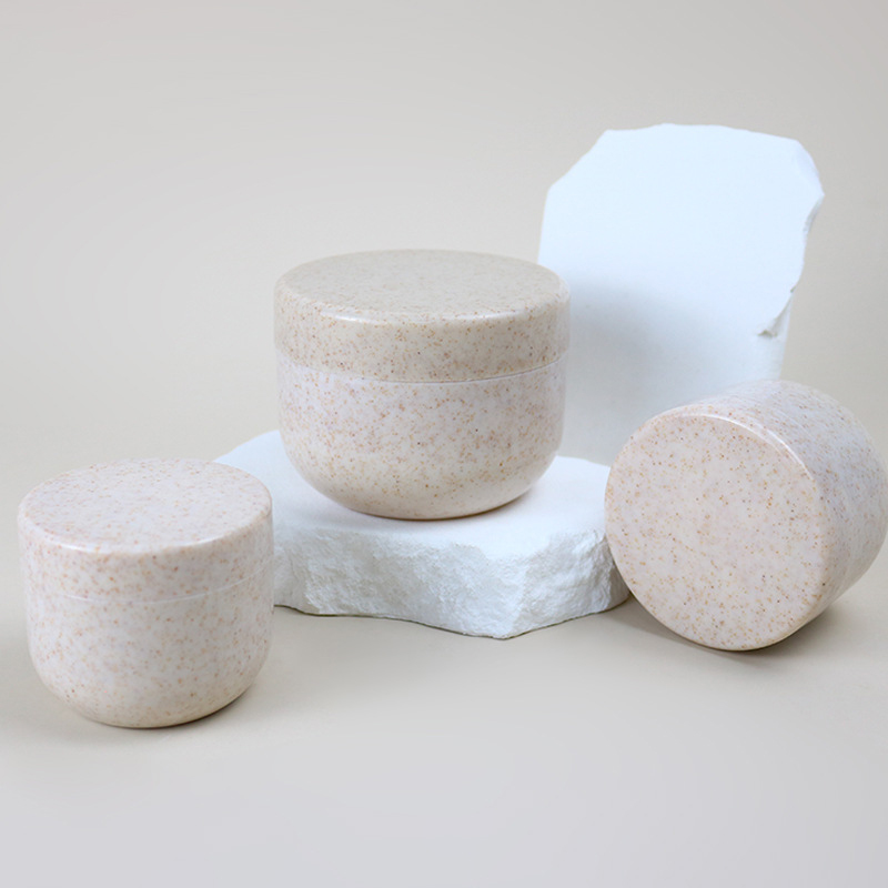 Posuda od pšenične slame Široko grlo 80g 120g 200g 250g Bočica s kremom za njegu kože Kozmetička posuda s poklopcem za kremu za lice Posuda od pšenične slame Široko grlo 80g 120g 200g 250g Bočica s kremom za njegu kože Kozmetička posuda s poklopcem za kremu za lice