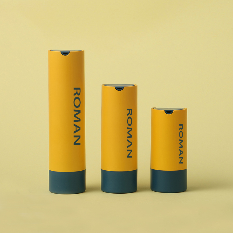 Okrugla plastična posuda za kozmetički serum Bočica s pumpicom bez zraka za njegu kože za losion ili maglu za lice 15 ml 30 ml 50 ml