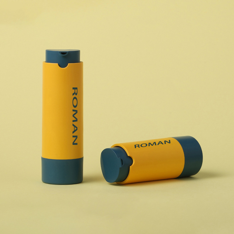 Okrugla plastična posuda za kozmetički serum Bočica s pumpicom bez zraka za njegu kože za losion ili maglu za lice 15 ml 30 ml 50 ml Okrugla plastična posuda za kozmetički serum Bočica s pumpicom bez zraka za njegu kože za losion ili maglu za lice 15 ml 30 ml 50 ml