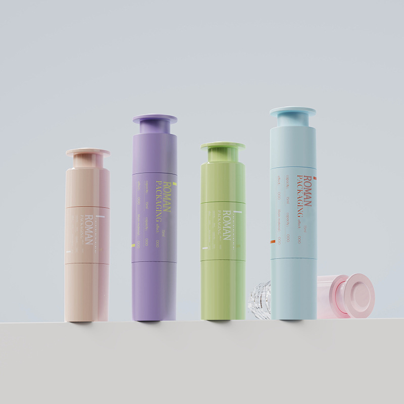 10ml 15ml 20ml Štrcaljka za kozmetičko pakiranje Prilagođena šprica za kremu za oči Kozmetika Prijenosna plastična losionska boca bez zraka 10ml 15ml 20ml Štrcaljka za kozmetičko pakiranje Prilagođena šprica za kremu za oči Kozmetika Prijenosna plastična losionska boca bez zraka