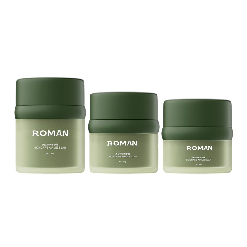 Prijenosna staklenka bez zraka Kozmetička posuda za kremu za njegu kože Prazan cilindar Bočica losiona bez zraka 15 ml 30 ml 50 ml Prijenosna staklenka bez zraka Kozmetička posuda za kremu za njegu kože Prazan cilindar Bočica losiona bez zraka 15 ml 30 ml 50 ml