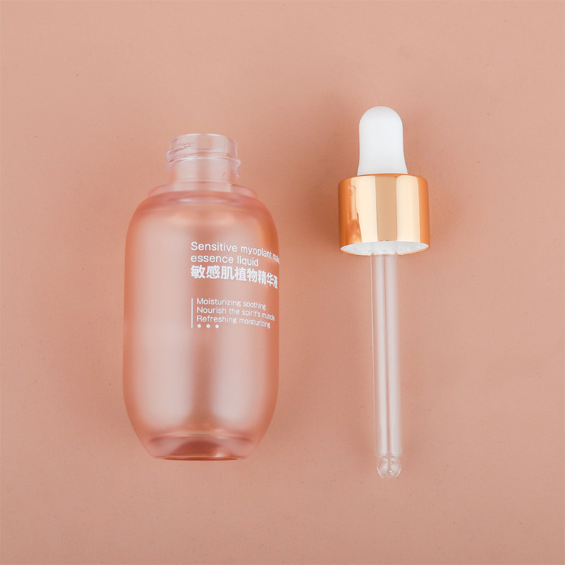 Bočica seruma s eteričnim uljem za njegu kože 1oz 2oz 4 oz 100ml 5ml 10ml 30ml Green Bule Matte tinktura kapaljka Bostonska plastična bočica s velikim trbuhom