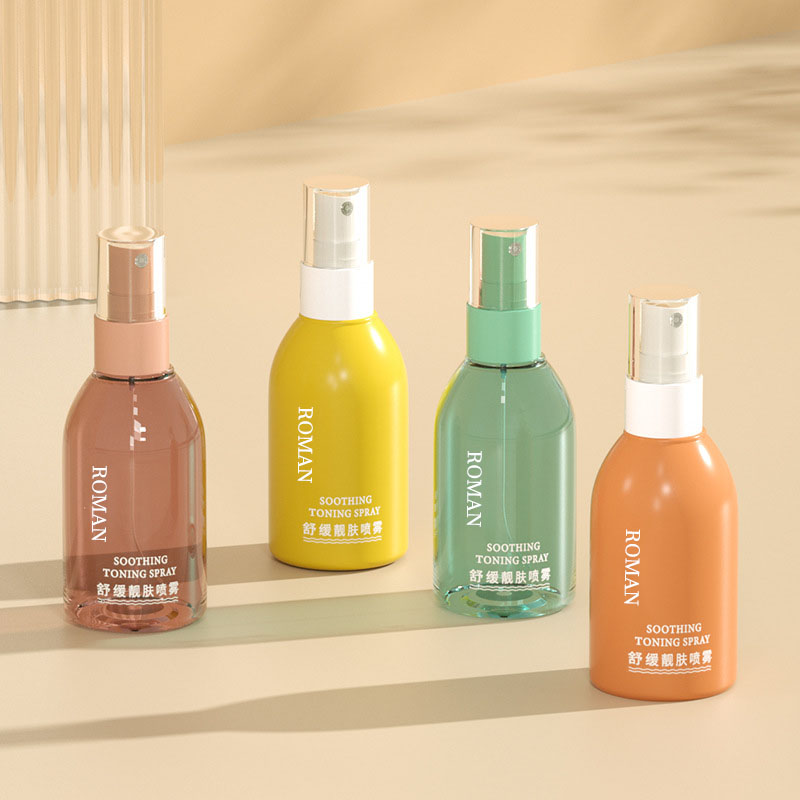 100ml 120ml 150ml Plastična bočica s raspršivačem s finom maglicom Pritisnite Inventar Toner za ponovno punjenje Putna bočica za Parfem Losion Krema Kozmetika