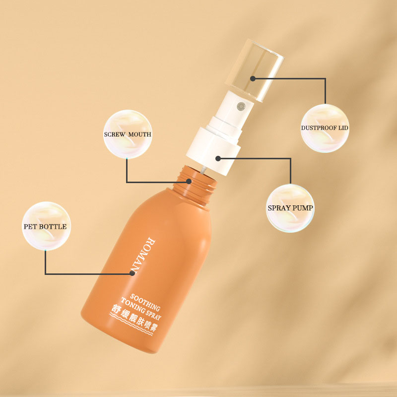 100ml 120ml 150ml Plastična bočica s raspršivačem s finom maglicom Pritisnite Inventar Toner za ponovno punjenje Putna bočica za Parfem Losion Krema Kozmetika