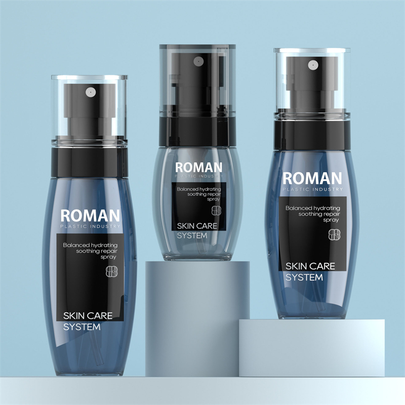 40 ml 60 ml 80 ml crna bočica sa sprejom za zaštitu od sunca Raspršivač parfema za tijelo Plastična posuda Bočica s pumpicom za kosu