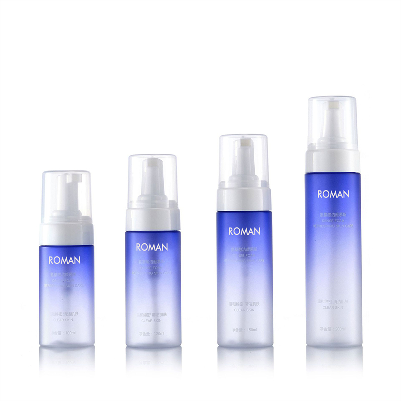 100ml 120ml 150ml 200ml PET dozator tekućeg sapuna s pjenom u plavoj boji Boca s pumpicom za pjenjenje Gel za tuširanje Boca za pranje ruku Kupaonski pribor 100ml 120ml 150ml 200ml PET dozator tekućeg sapuna s pjenom u plavoj boji Boca s pumpicom za pjenjenje Gel za tuširanje Boca za pranje ruku Kupaonski pribor