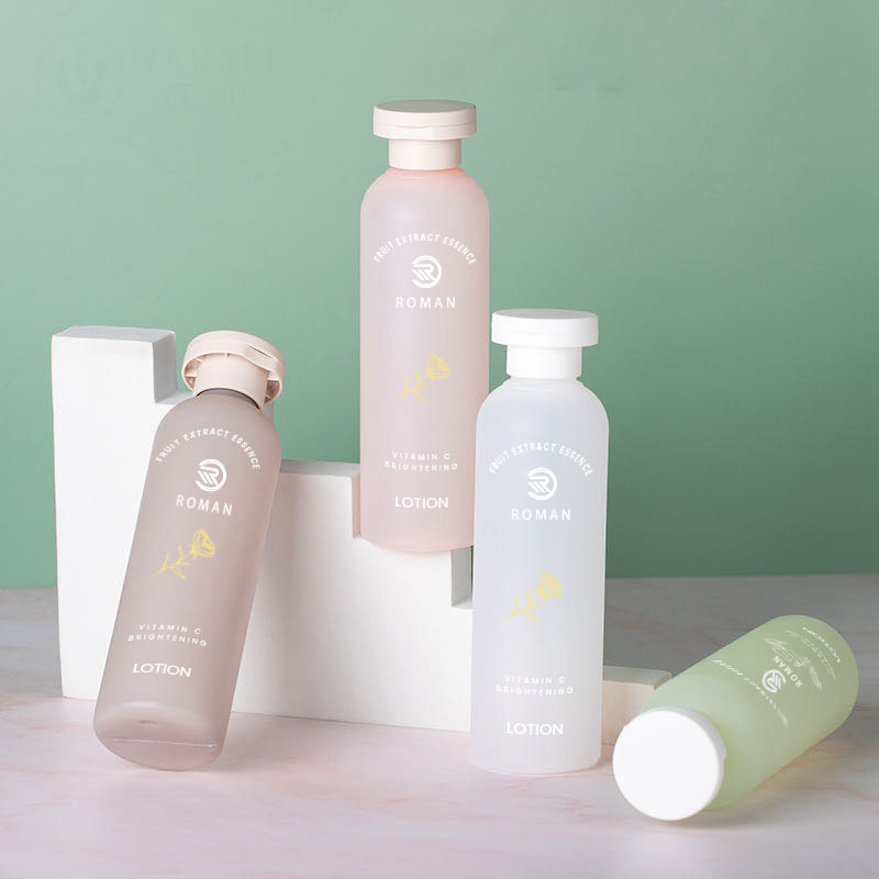 100ml 150ml 200ml 250ml Essential Oil Pure Dew Matte bočica PET Flip Cover Bočica proizvoda za njegu kože Bočica Essence Water tonera