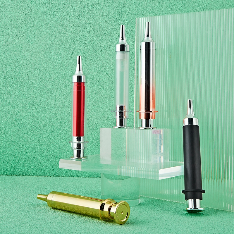 10 ml 15 ml 20 ml kozmetičkog seruma za područje oko očiju Injekcijska cijev bezzračna bočica u obliku štrcaljke