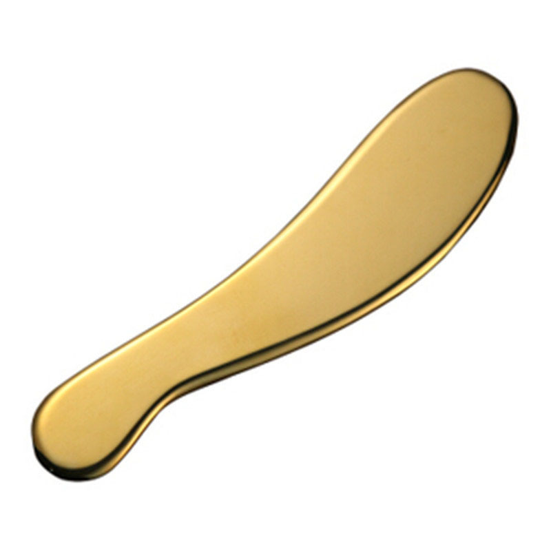 Gua Sha ploče od legure cinka s utisnutim i laserskim logotipom i opcijama boja