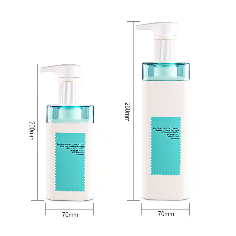 500 ml 750 ml luksuzna prazna kozmetička četvrtasta plastična hotelska boca s pumpicom za losion za šampon i regenerator s dozatorom sapuna za pranje ruku 500 ml 750 ml luksuzna prazna kozmetička četvrtasta plastična hotelska boca s pumpicom za losion za šampon i regenerator s dozatorom sapuna za pranje ruku