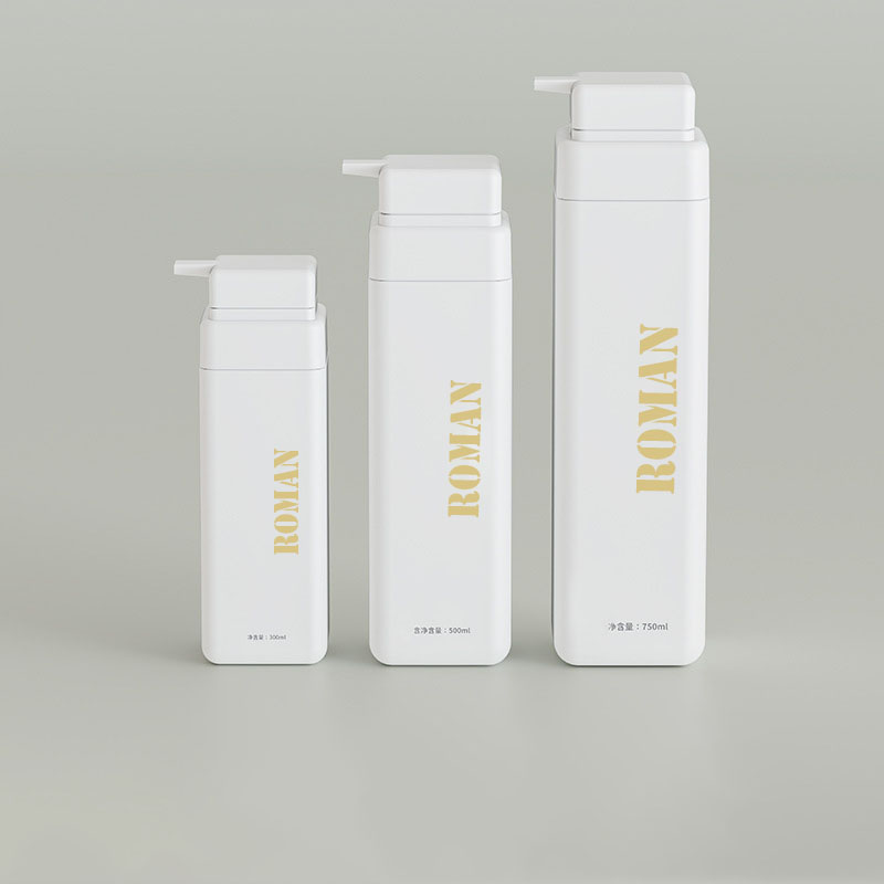 Luksuzna prazna plastična boca šampona za ulje za tijelo 300 ml 500 ml 750 ml matirana kozmetička boca za losion za mlijeko za gel za tuširanje