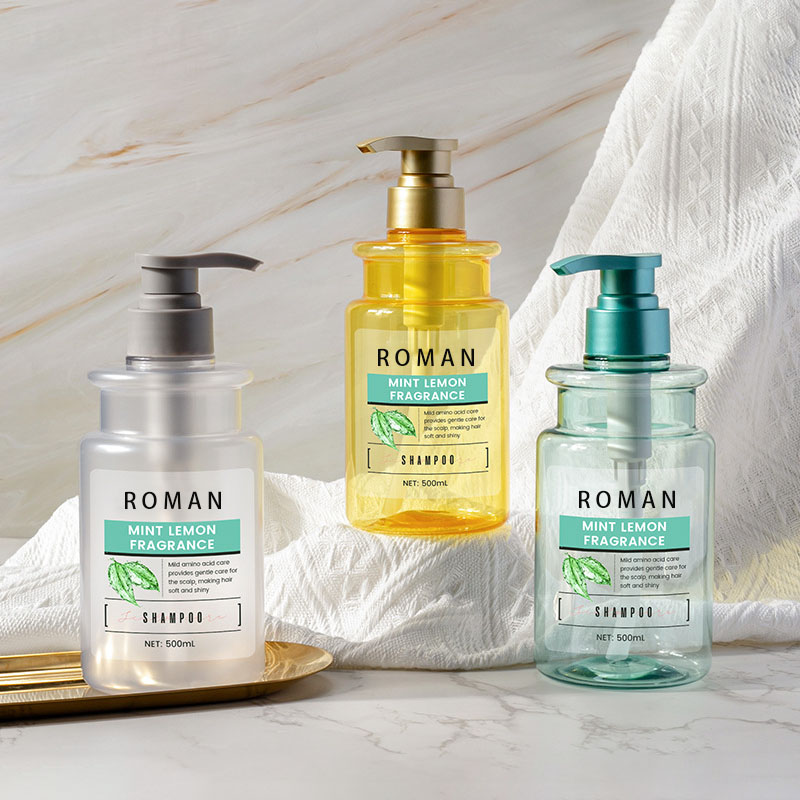 PET boca 300 ml 500 ml plastična preša prozirni losion za tijelo šampon tuš boca pumpa brtva za kremu parfem njega tijela