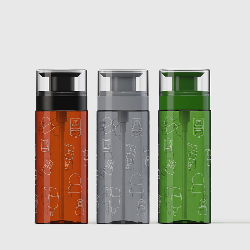 Plastične boce s pumpicom za doziranje otporne na curenje Veliki prazan prozirni cilindar boje jantara koji se može ponovno puniti za šampon, regenerator za kosu, losion, ulja Plastične boce s pumpicom za doziranje otporne na curenje Veliki prazan prozirni cilindar boje jantara koji se može ponovno puniti za šampon, regenerator za kosu, losion, ulja