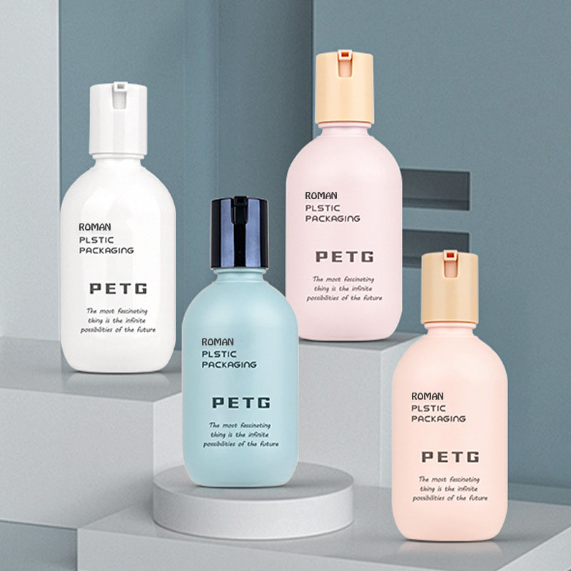 Punjivi novi dizajn za zaštitu od sunca SPF 50+ Bočica za pakiranje 50 ml 80 ml 130 ml Kozmetička plastična bočica za izbjeljivanje kože za sunčanje u spreju