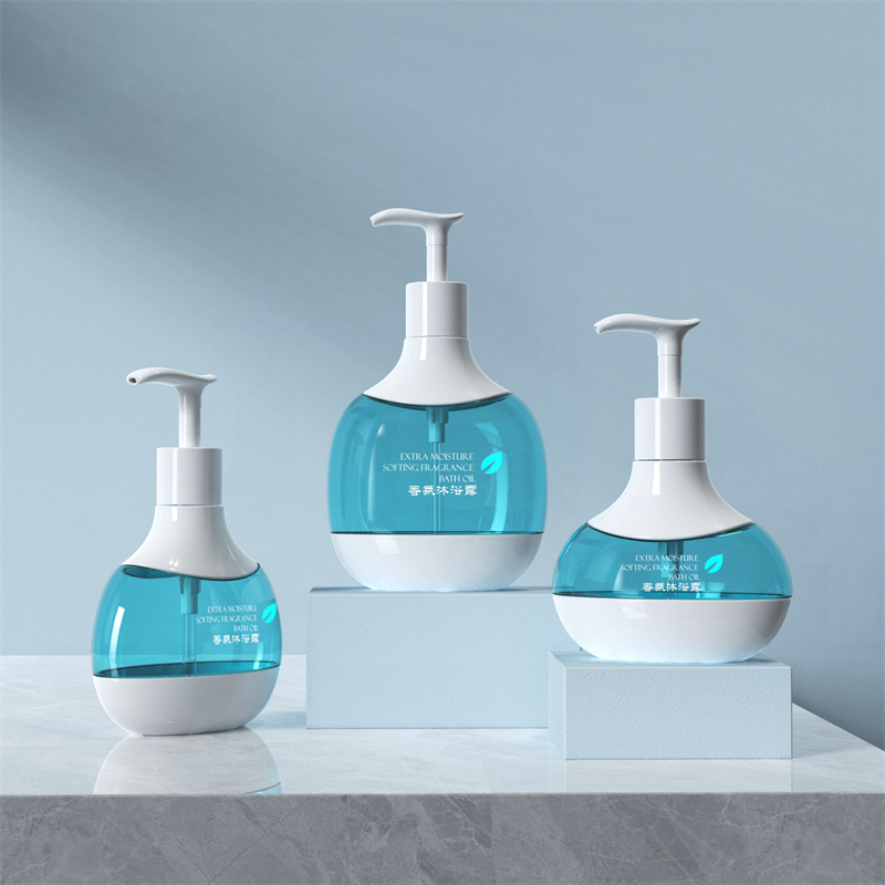 Sunshine 300ml 400ml 500ml Veleprodajna boca emulzije PET plastična boca losiona za bebe Dozator kozmetičke emulzije Prazna boca