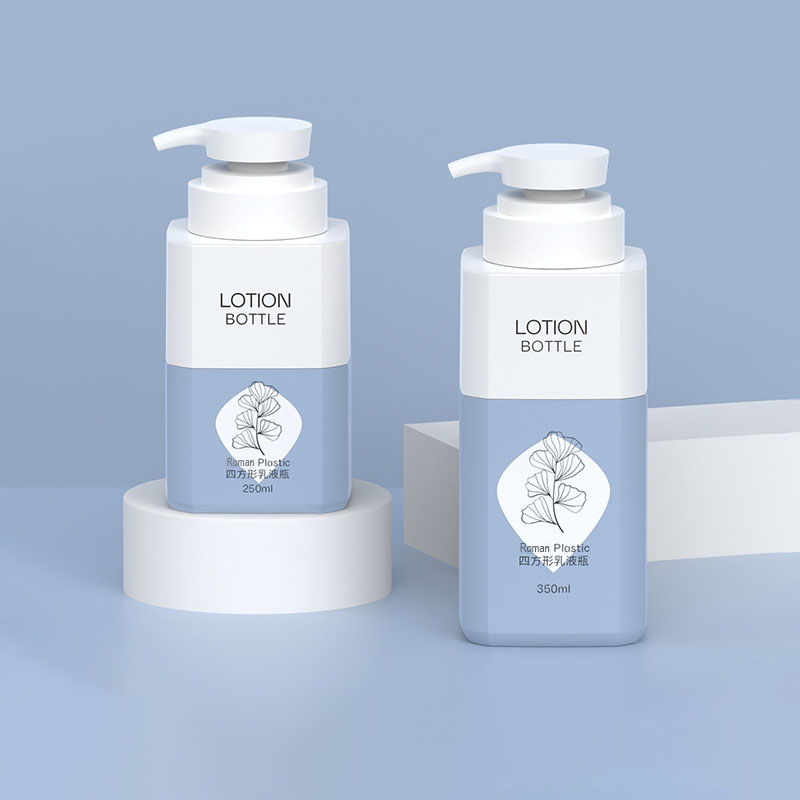 350 ml 500 ml Kvadratna plastična boca za kućne ljubimce velikog kapaciteta Dnevne potrepštine Njega Tuširanje Prazna posuda za šampon Za gel za kupanje 800 ml 1000 ml