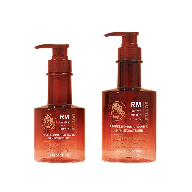 Besplatni uzorak Boca šampona s dugim vratom boje jantara, crnog zlata, prazna boca za pranje ruku, plastične boce s pumpicom za losion za tijelo 300 ml 500 ml Besplatni uzorak Boca šampona s dugim vratom boje jantara, crnog zlata, prazna boca za pranje ruku, plastične boce s pumpicom za losion za tijelo 300 ml 500 ml