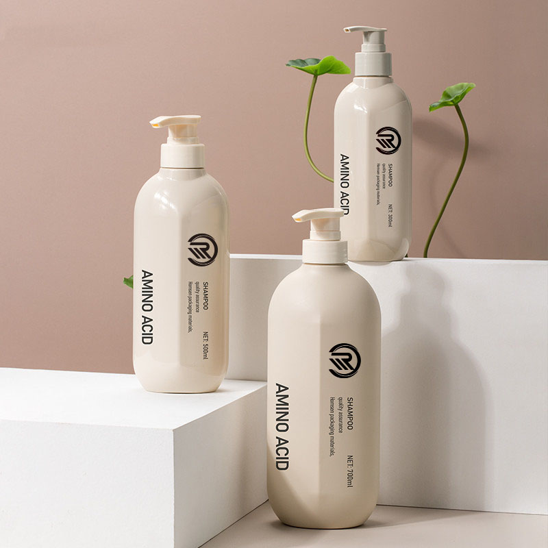 Novi dolazak Luksuzni plastični prazan smeđi gel za tuširanje 300 ml šampon losion za tijelo regenerator za pranje tijela 500 ml 700 ml bočica s pumpicom