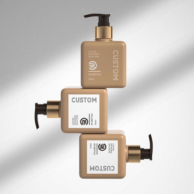 Popularne reciklirane PET plastike kvadratni šampon za njegu kože maslac za tijelo boce ulja 150 ml 200 ml 250 ml veličine sa sitotiskom Popularne reciklirane PET plastike kvadratni šampon za njegu kože maslac za tijelo boce ulja 150 ml 200 ml 250 ml veličine sa sitotiskom