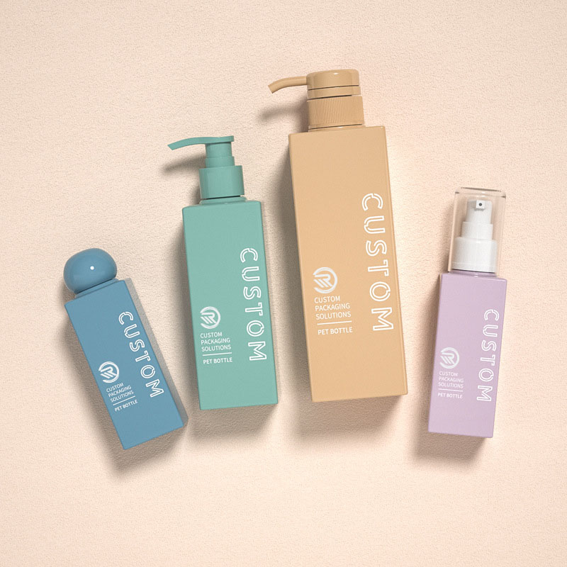 Vrhunske plastične četvrtaste 200ml 250ml prozirne matirane bočice kozmetičkog losiona za serum za njegu kože Pakiranje vrhunskog tonera s kuglastim čepom na navoj Vrhunske plastične četvrtaste 200ml 250ml prozirne matirane bočice kozmetičkog losiona za serum za njegu kože Pakiranje vrhunskog tonera s kuglastim čepom na navoj