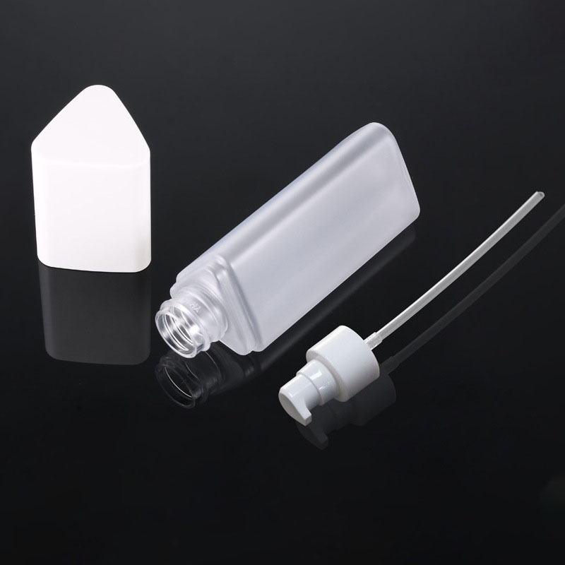 Pouzdana plastična 30ml 50ml 80ml trokutasti spremnik šampona za gel za tuširanje Bočica s pumpicom za regenerator za kosu za sredstvo za čišćenje lica Pouzdana plastična 30ml 50ml 80ml trokutasti spremnik šampona za gel za tuširanje Bočica s pumpicom za regenerator za kosu za sredstvo za čišćenje lica