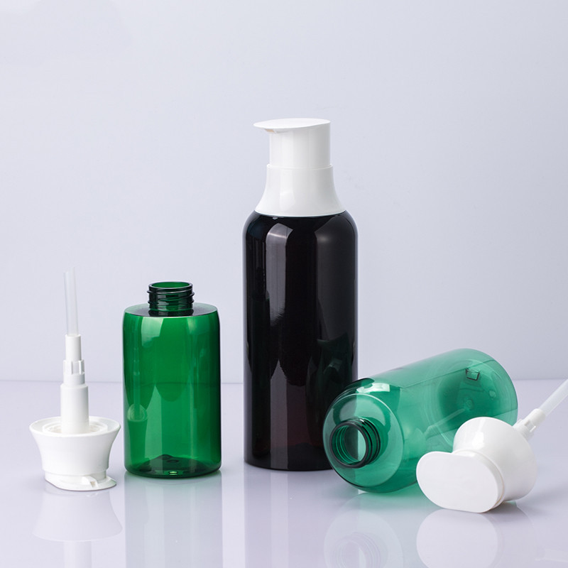 Unique Green 300 ml 500 ml 650 ml PET New Shape krema za losion za tijelo Prazna boca Okrugla boca šampona za rame s brtvom na pumpicu za njegu kože Unique Green 300 ml 500 ml 650 ml PET New Shape krema za losion za tijelo Prazna boca Okrugla boca šampona za rame s brtvom na pumpicu za njegu kože