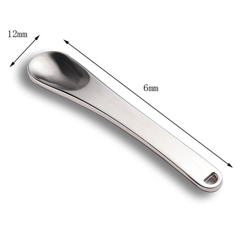 Mini lopatica za miješanje šminke Metalna lopatica za kozmetičku žlicu Mini lopatica za miješanje šminke Metalna lopatica za kozmetičku žlicu