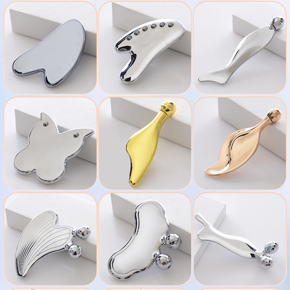 Novi dolasci Štap za masažu očiju za opuštanje protiv starenja Kugla s jednom glavom Masaža tijela Metalni alat Guasha Dolphin Valjak za lice Novi dolasci Štap za masažu očiju za opuštanje protiv starenja Kugla s jednom glavom Masaža tijela Metalni alat Guasha Dolphin Valjak za lice