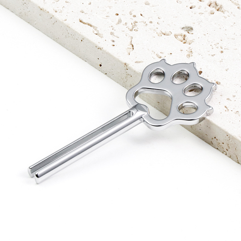 Jedinstveni dizajn cijedilice za mačju hranu u obliku mačje šape od legure cinka Jedinstveni dizajn cijedilice za mačju hranu u obliku mačje šape od legure cinka